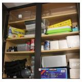 Misc. Kitchen Essentials Cabinet Contents