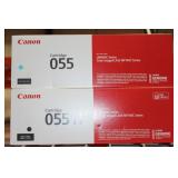 Canon Cyan & Black 055 Ink Cartridges