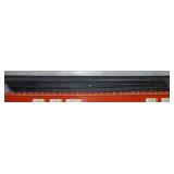 (3) 6ft Black Non-Folding Plastic Tables