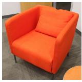 IKEA Ekero Armchair in Skiftebo Orange