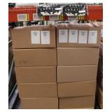 8 Boxes of Lids/Straws & 13 Boxes of Shirts