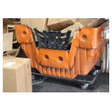 Orange Rolling Postal Hamper