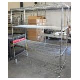 ULINE 4 Tier Wire Shelf