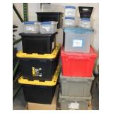 Misc Plastic Bin Collection