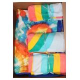 (3) Beach Towels & Beach Blanket Set