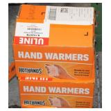 (4) Boxes of Hot Hands Hand Warmers