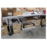 (2) 8ft Plastice Folding Tables