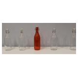 (5) IKEA Swing Top Bottles