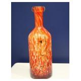 At Home Handblown Glass Bottle