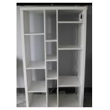 White IKEA Kallax Shelving Unit