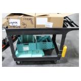 Black Utility Cart