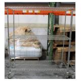 ULINE 3 Tier Wire Shelving Unit