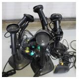 (6) Symbol Corded Laser Barcode Scanners