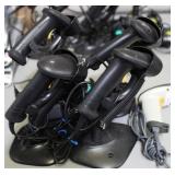 (5) Symbol Corded Laser Barcode Scanners