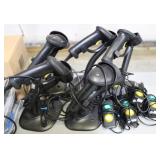 (5) Symbol Corded Laser Barcode Scanners