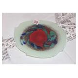 ART GLASS PLATE