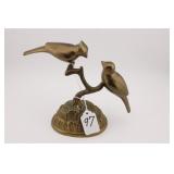 BRASS BIRD FIGURINE