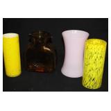 (4) PCS GLASSWARE