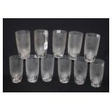 11 MIKASA 'HOLIDAY' TUMBLERS