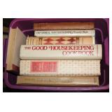 SMALL TOTE HARDCOVER COOKBOOKS