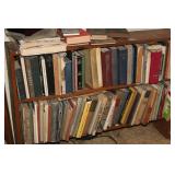 BOOKSHELF AND BOOKS