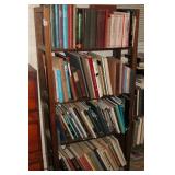 BOOKSHELF AND BOOKS
