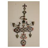 SMALTOTEX GREEK BYZANTINE WALL CANDLEHOLDER