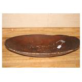 PRIMITVE WOOD DOUGH BOWL