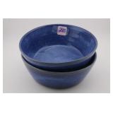 D. FERGUSON PIGEON FORGE POTTERY BOWL PAIR