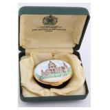 TOYE KENNING & SPENCER ENAMEL TRINKET BOX