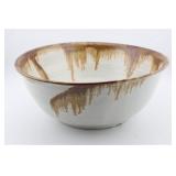 PIGEON FORGE POTTERY BOWL SIGNED A. HUSKEY
