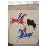 (5) 1930'S ORIGINAL SILK SCREENS