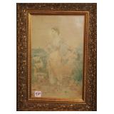 LLOYD BRANSON SIGNED WATERCOLOR