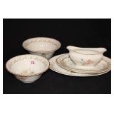 SYRACUSE CHINA 'TEMPLE BELLS' CHINA SERVING PCS