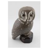 PIGEON FORGE POTTERY OWL FIGURE