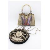 TWO VINTAGE PURSES
