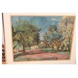 ORIGINAL WATERCOLOR ARTIST SIGNED