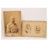 (2) 19TH CENTURY PHOTO CABINET CARDS