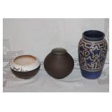 3 PCS POTTERY