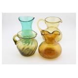 (4) PCS COLLECTIBLE GLASSWARE
