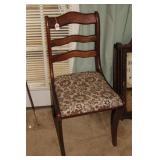 SINGLE LADDERACK STYLE SIDE CHAIR