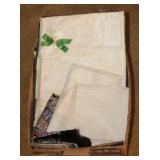 BOX OF LINENS
