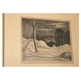 WILLIAM MACLEAN SIGNED ETCHING