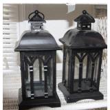 2 CANDLE VLANTERNS