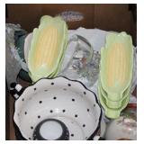CORN DISHES, PLATES AND MORE