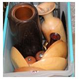 WOOD BOWLS AND MORE