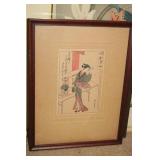 4 WOODBLOCK PRINTS