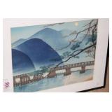 4 FRAMED PRINTS