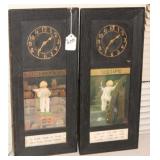 PAIR FRAMED CHILD PRINTS