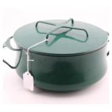 DANSK ENAMELED COVERED POT